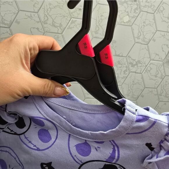 Nwt Nightmare Before Christmas Toddler Girl Size 18 months Printed Dress - Picture 9 of 9